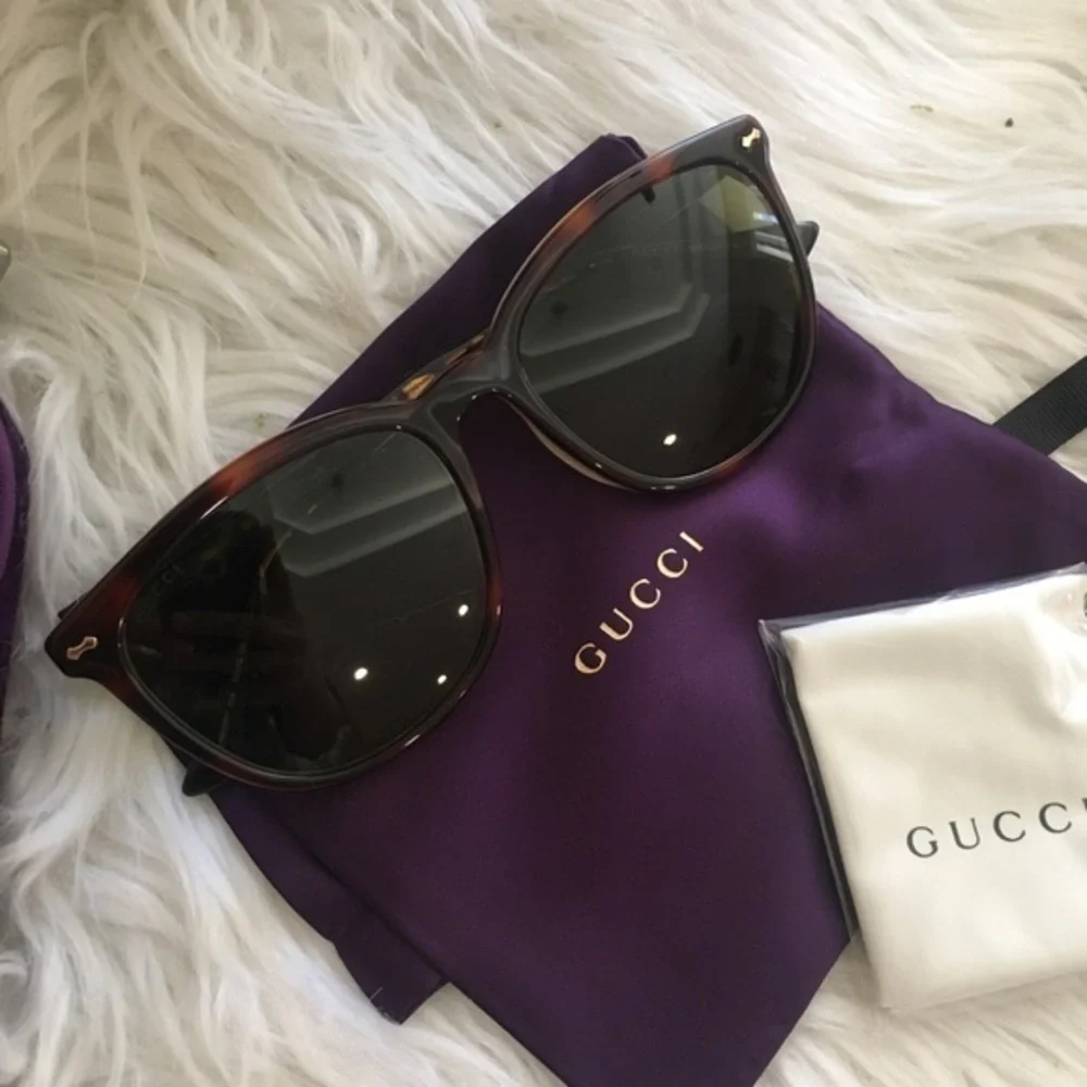 New Authentic Gucci 59mm Square Sunglasses